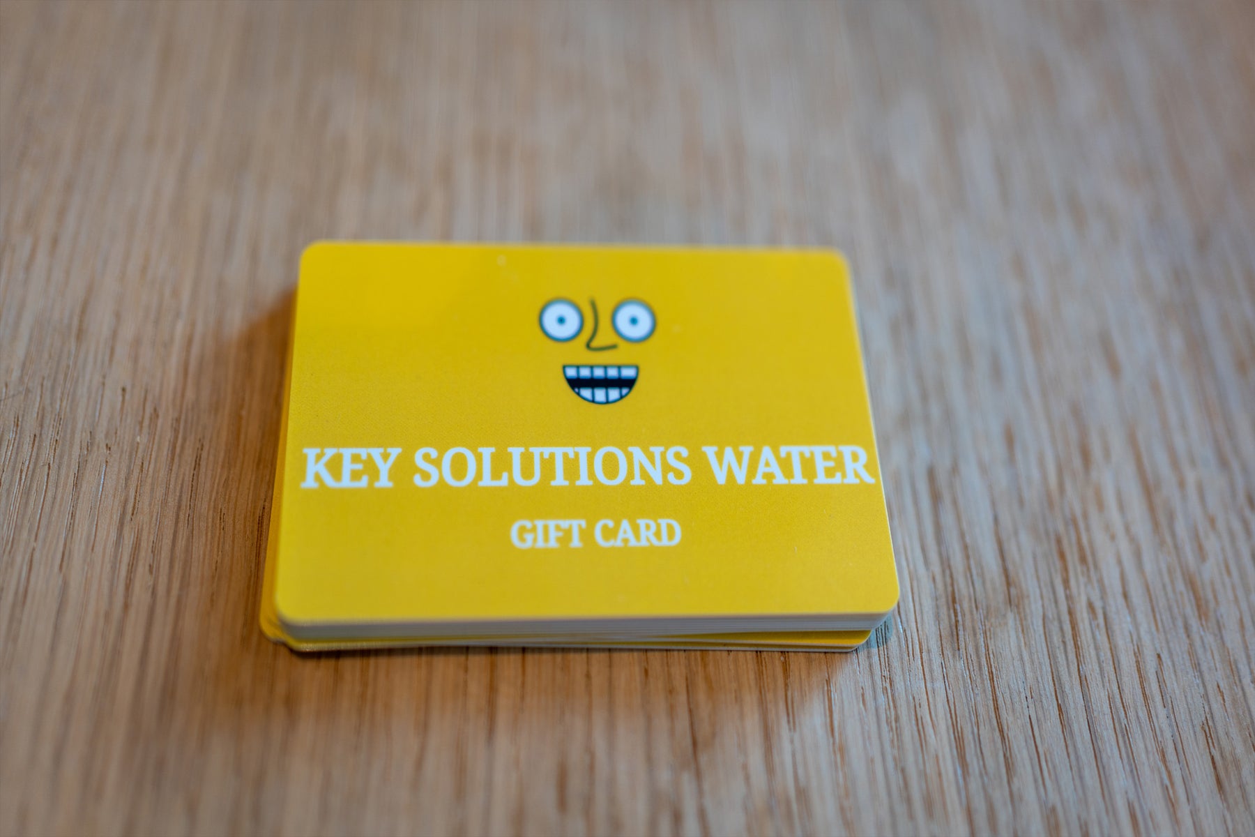 Key Solutions Water Gift Card